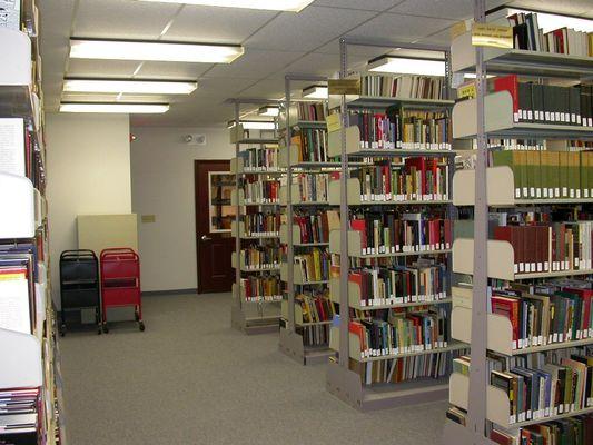 Library stacks