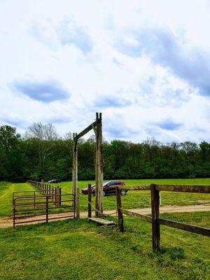 Gateway entrance behind Pattison Elementary School.