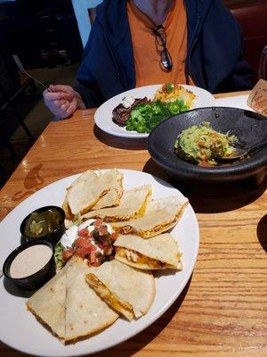 Bacon Chicken Quesadillas with Guacamole Everything was Delicious