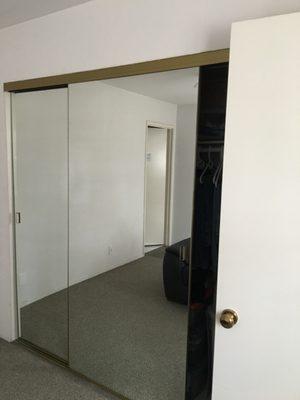 Install new closet doors