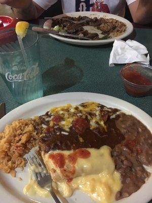 Ranchero Dinner and Steak Plancha