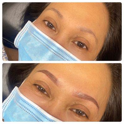 Ombré Powder Brows