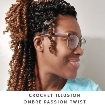 The word illusion refers to creating the impression of individual crochet braids.