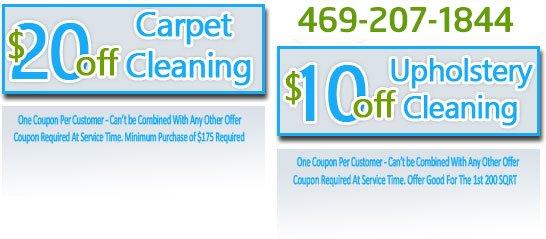 Green Carpet Cleaning Garland