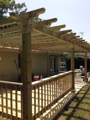 Overhang & Deck - On Process