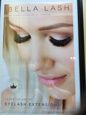 Take our next eyelash class