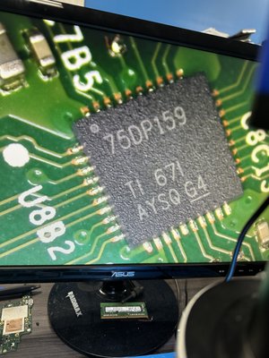 PlayStation 5 micro soldering motherboard repairs