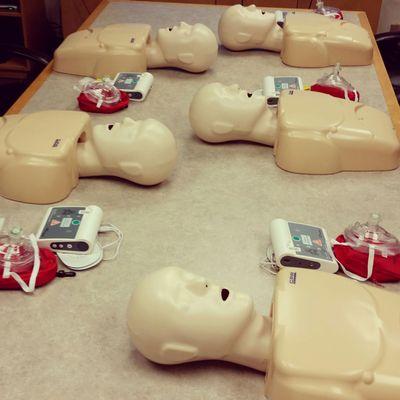 CPR class! Now what to name my manikin?