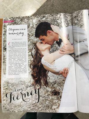 Bride  I did local magazine