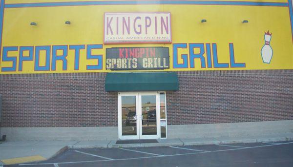 Come on down and grab one of our Kingpin Burgers or some wings!