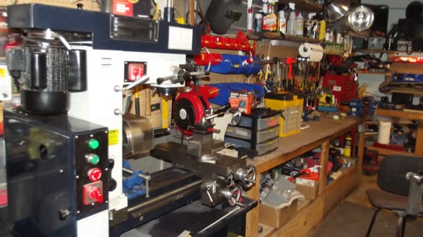 The Lathe in the Shop