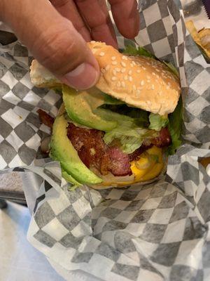 Bacon burger