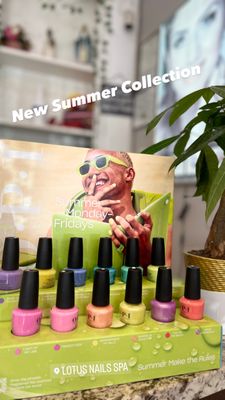 New OPI Summer Collection