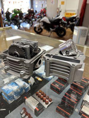 50cc to 80cc bore kits and installed options