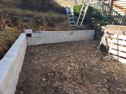 Block Retaining Wall