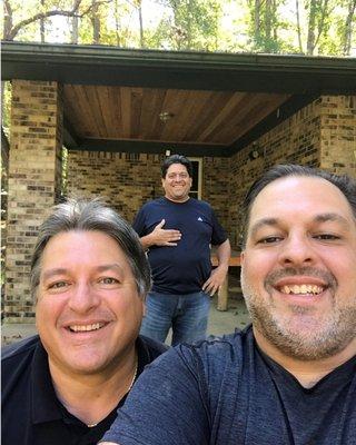 The Cairo Brothers enjoying a weekend away from the office.  See ya Monday.