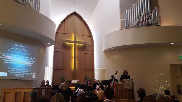 Memorial Concert, German First Methodist Church, Glendale, CA 2/19/23 uplifting, transcendent, contemplative, honoring of beloved musicians