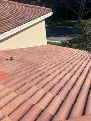 Tile roof repair