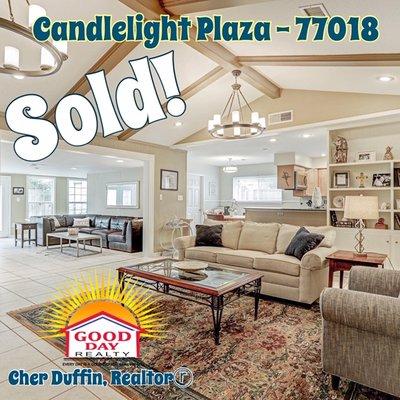 Candlelight Plaza in Oak Forest area (77018),  Cher Duffin, Seller Representation