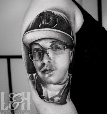 Black and Grey Realism Portrait by Louis King!