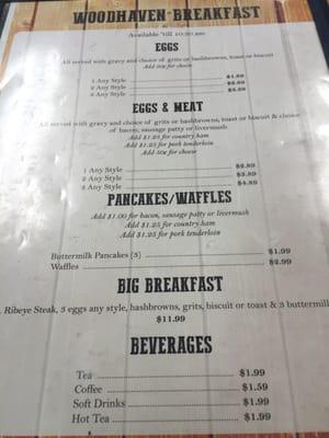 Basic menu