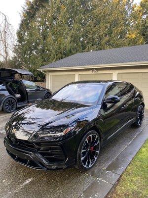 Wash on a 2022 Lamborghini Urus!