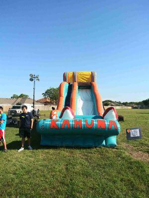 Inflatable slide