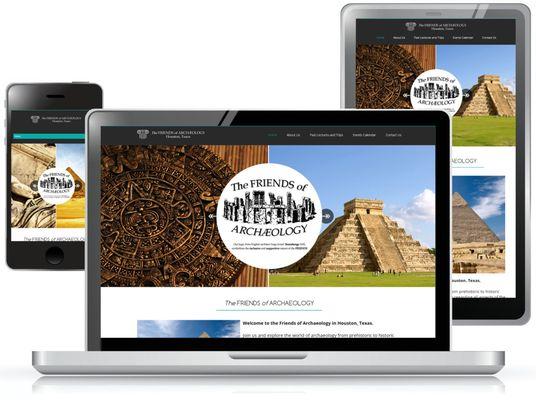 Travel responsive web design by Web Sales Group in Houston and Katy, TX