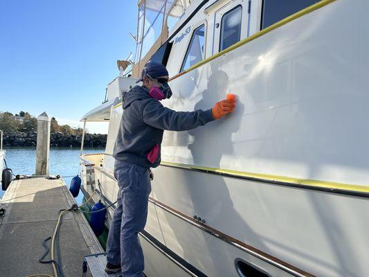 ULTIMATE Shine,  Do you are looking boat ceramic coating near me, Bellingham, Blaine, Ferndale? We are accredited installers System