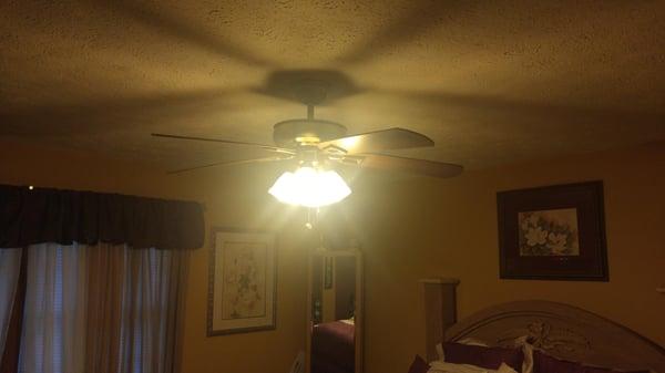 Installing Ceiling Fan