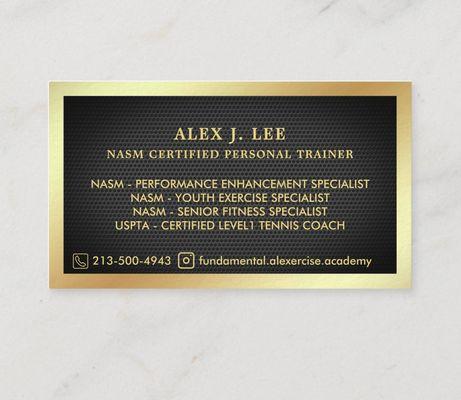 Name card #2