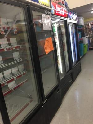 Family Dollar Brockton -- 220 East Ashland Street, Brockton       Broken Freezer