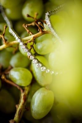 My husband and I love the Jewelry we selected from LA Designer Jewelry for our wedding! This is a shot my photographer took of my necklace!