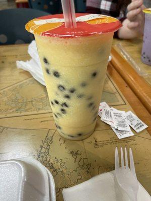 Large mango w/boba