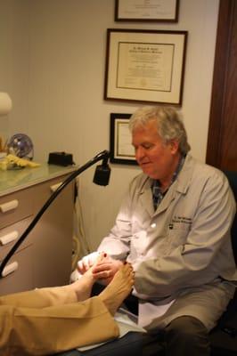 Central Podiatry accepts most insurances including Medicare.