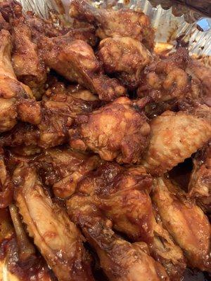 Barbecue wings