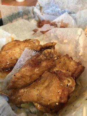 $0.65 cent wing night on Wednesday's! They have SO many sauces to choose from.