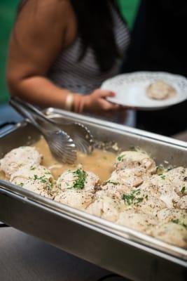 Asiago & Mushroom Stuffed Chicken Breast