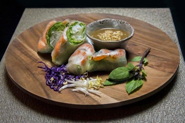 Shrimp spring rolls