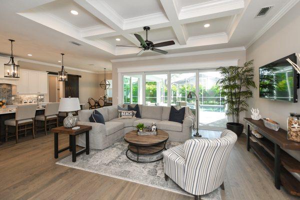 Open floor plan