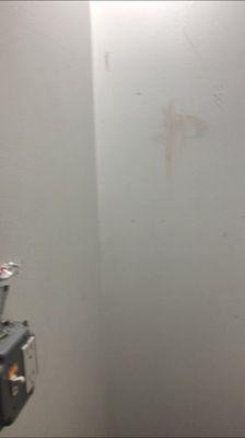 More stained walls