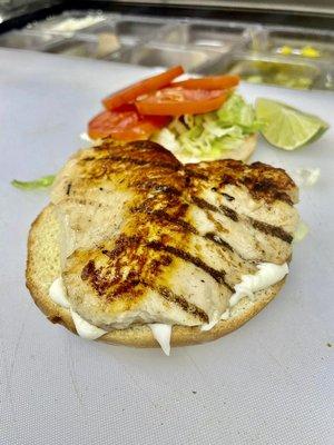 Grilled chicken