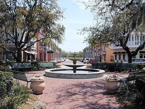 The View of the Fountain on Market Street