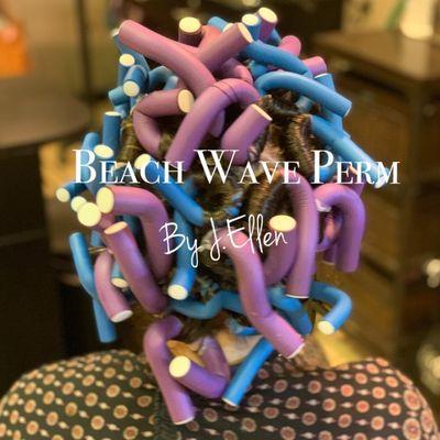 Beach wave perm