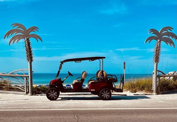 Enjoy your vacation in style with an Elite Cart!