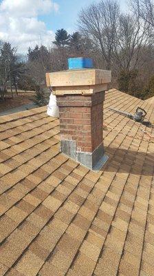 New Roof, Rebuild Chimney,
New Led Flushing.
Uncasville CT