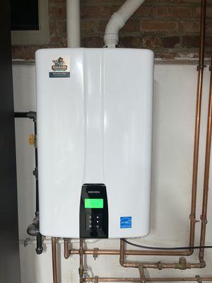 Tankless water heaters provide endless and instant hot water. Call Trailblazer Plumbing today to learn more!