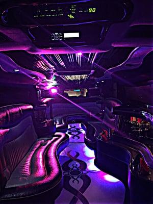 Hummer Limo Interior