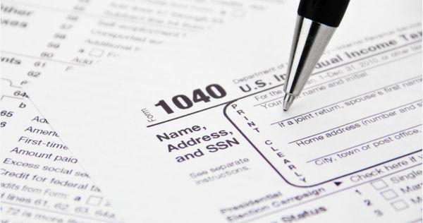 Individual Federal income form