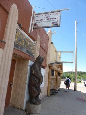 The Streets of East Glacier